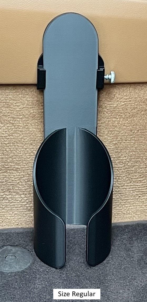 RennFlex Universal Cup Holder - Fits Most Sports Cars (No-Drill)