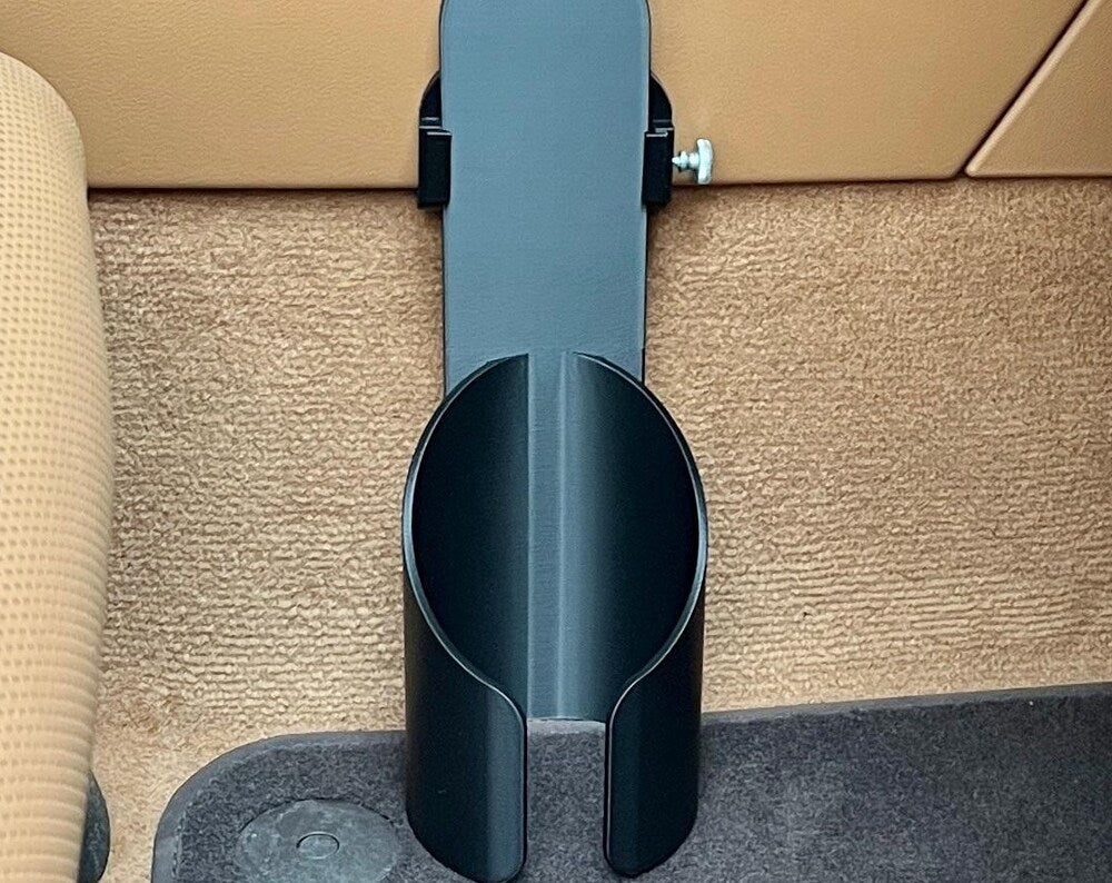 RennFlex Universal Cup Holder - Fits Most Sports Cars (No-Drill)